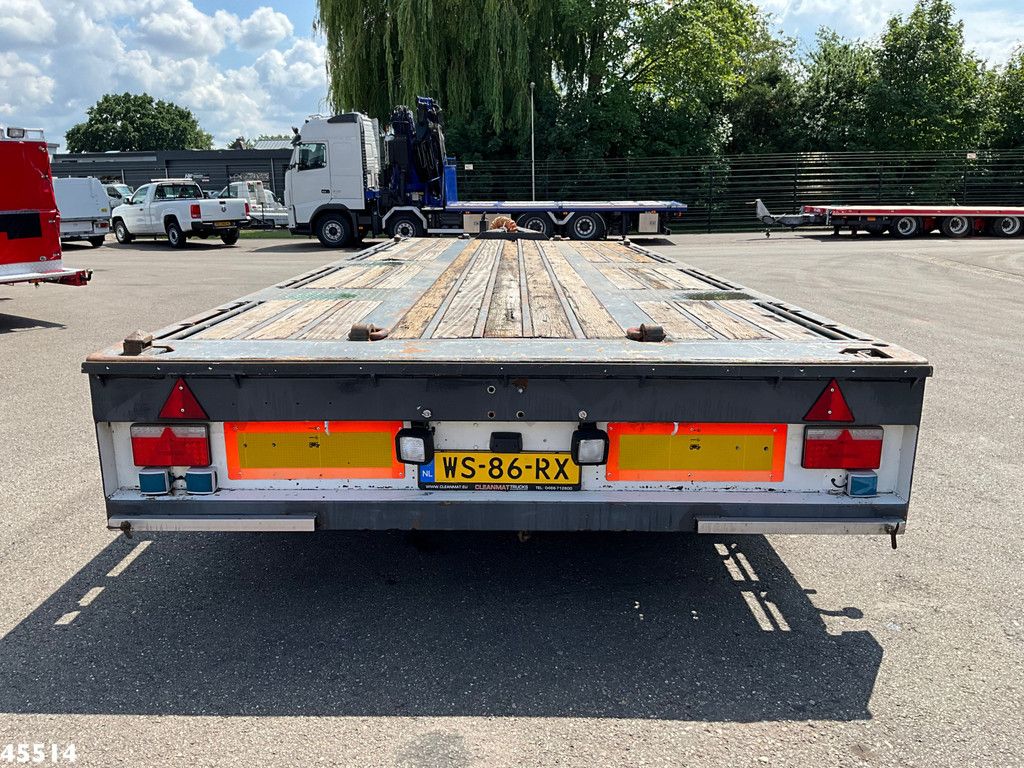 Draco DAMT 1600 2-assige vlakke aanhangwagen