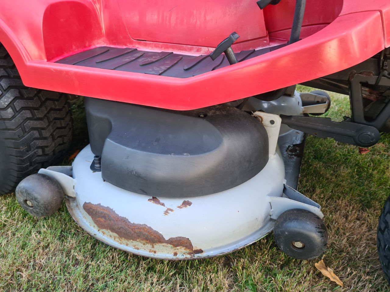 Honda HF 2417 zitmaaier met opvangbak.