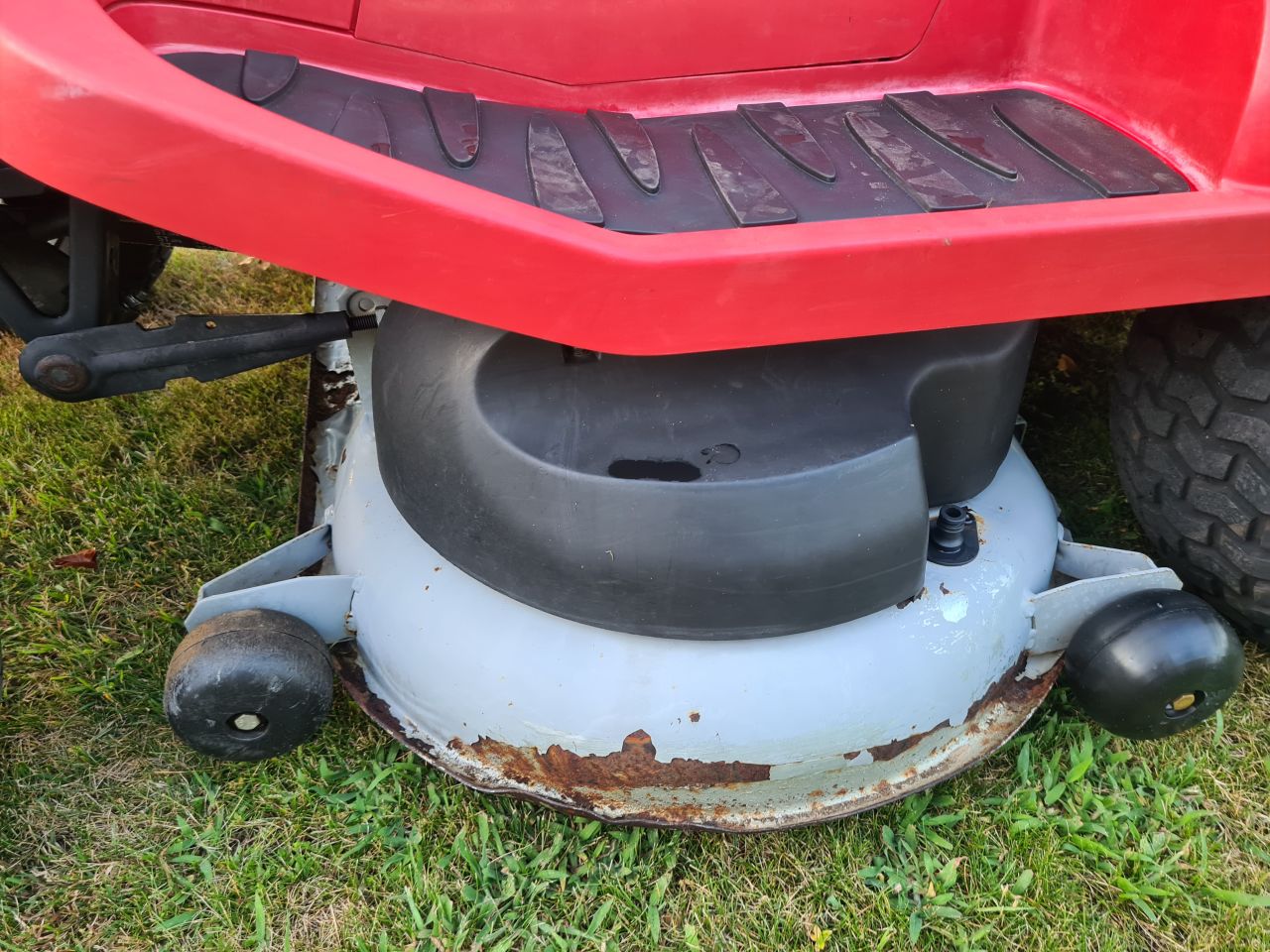 Honda HF 2417 zitmaaier met opvangbak.