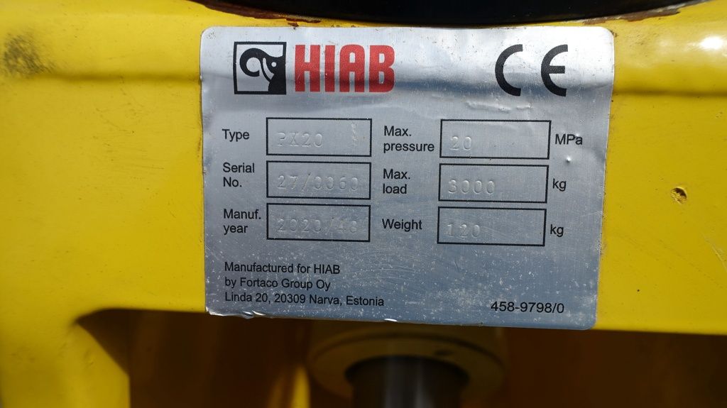 Hiab PX20 houtgrijper