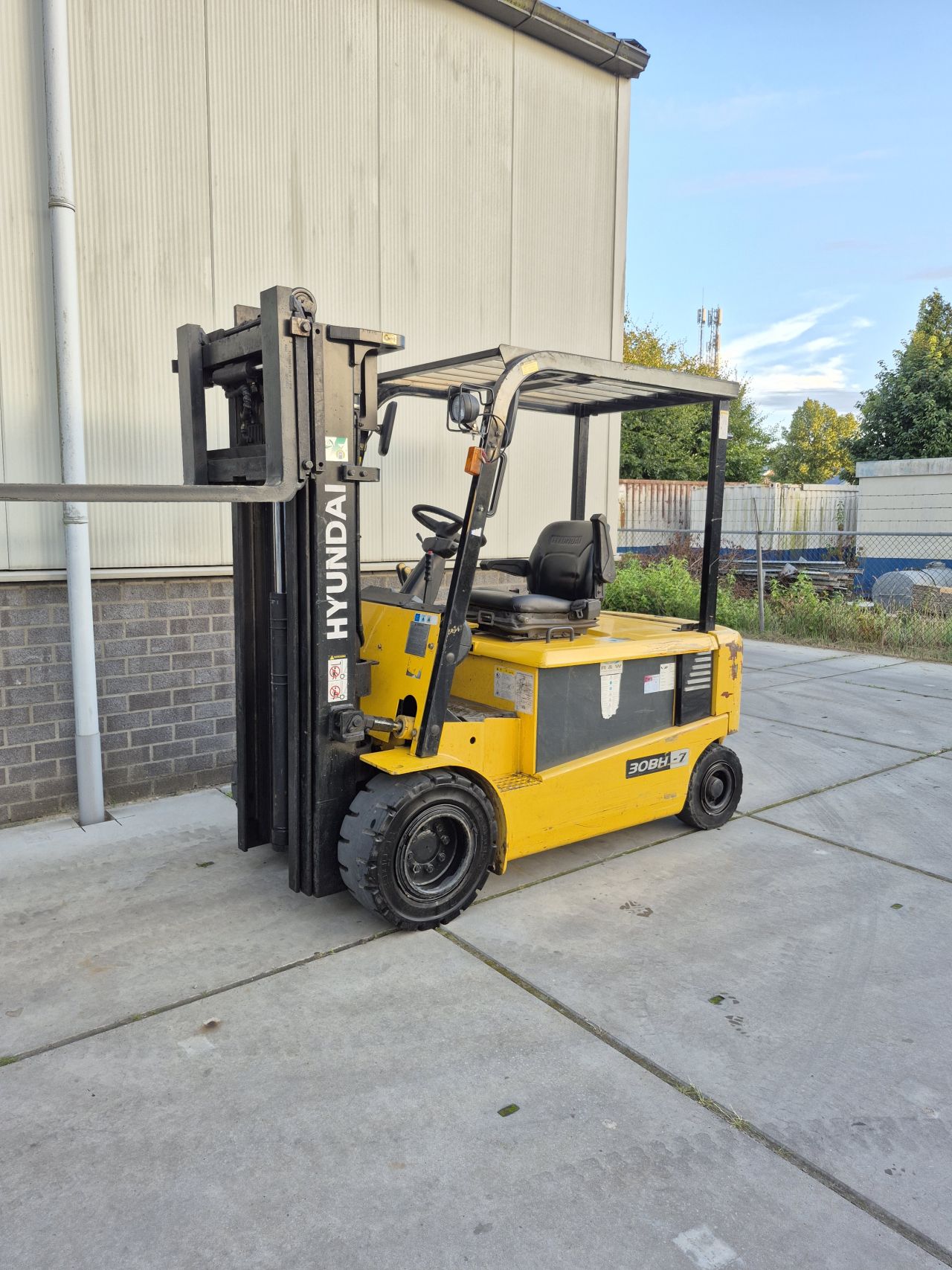 Hyundai 30BH-7 triplex freelift sideshift 4.680 mm bj 2007