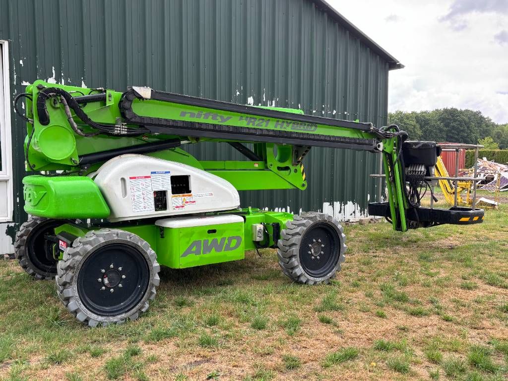Niftylift HR 21 HYBRID 4x4 21m nifty knikarmhoogwerker