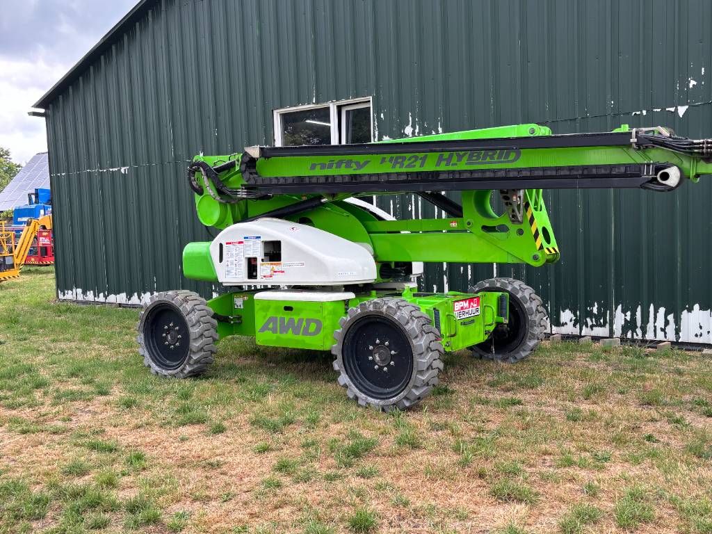 Niftylift HR 21 HYBRID 4x4 21m nifty knikarmhoogwerker