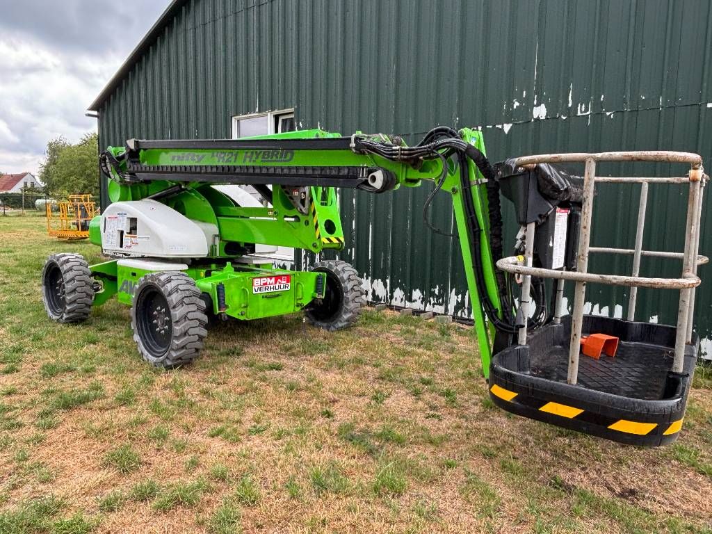 Niftylift HR 21 HYBRID 4x4 21m nifty knikarmhoogwerker