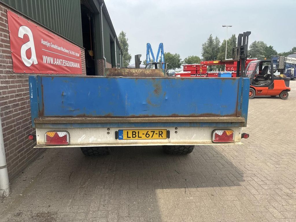 Bakkenwagen voor achter kraan / shovel - Gebruikt