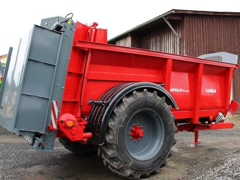 Unia Apollo 11 Premium Tieflader-Miststreuer 14 cbm