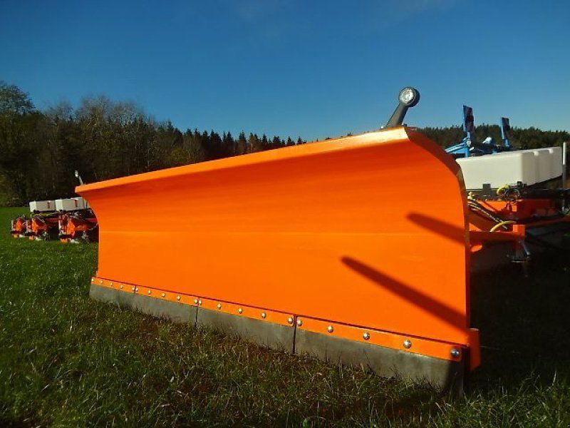 M&H Schneeschild 3 Meter SP  Hydraulisch schwenkbar- mit Anfahrsic