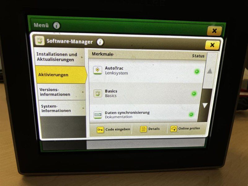 John Deere 4240 Display