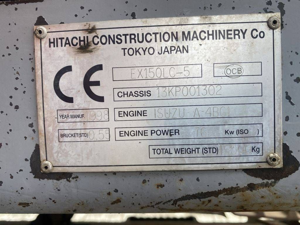 Hitachi EX150LC-5