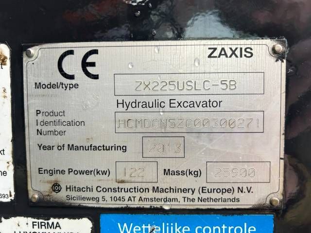 Hitachi Zaxis 225USLC-5B