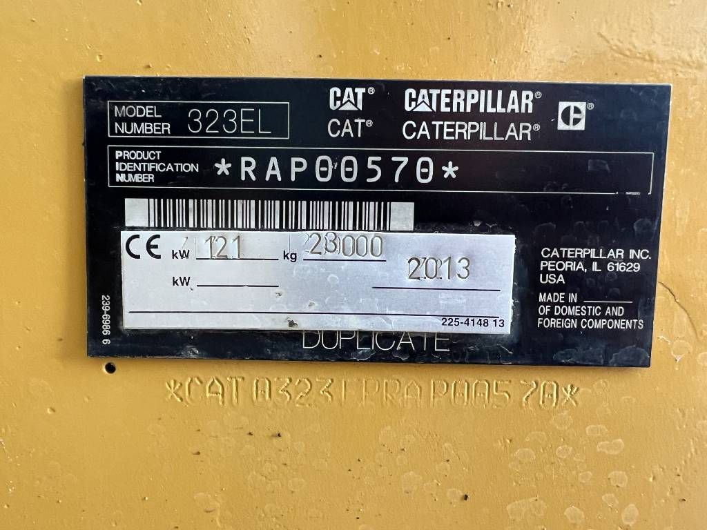 CAT 323 EL