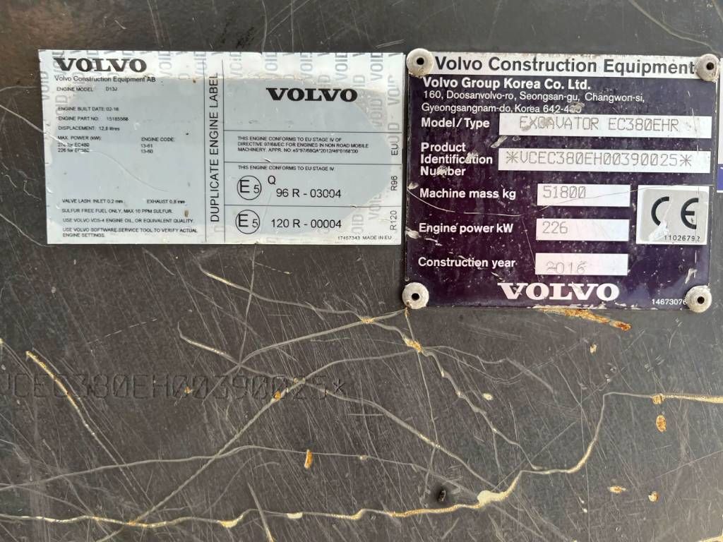 Volvo EC 380 E HR UHD