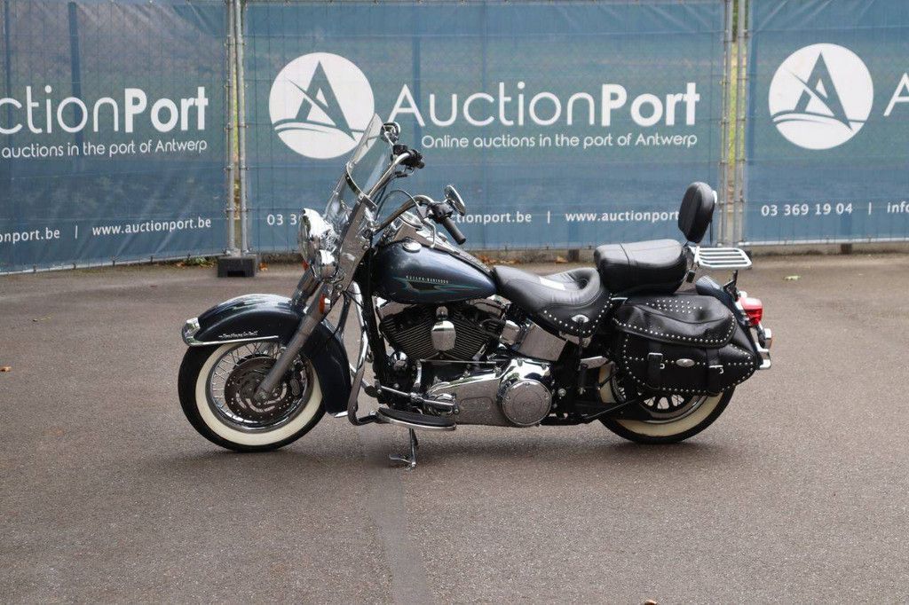 Harley-Davidson Heritage Softail Classic Petrol 2015