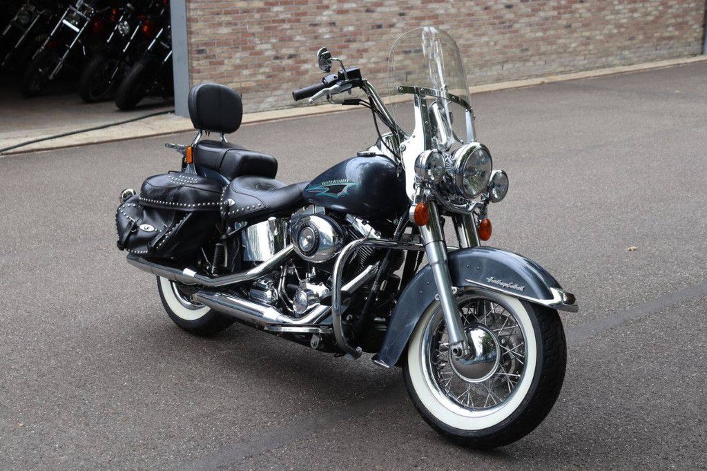 Harley-Davidson Heritage Softail Classic Petrol 2015