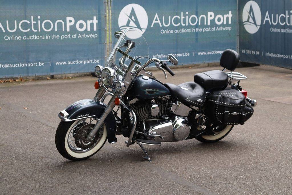 Harley-Davidson Heritage Softail Classic Petrol 2015