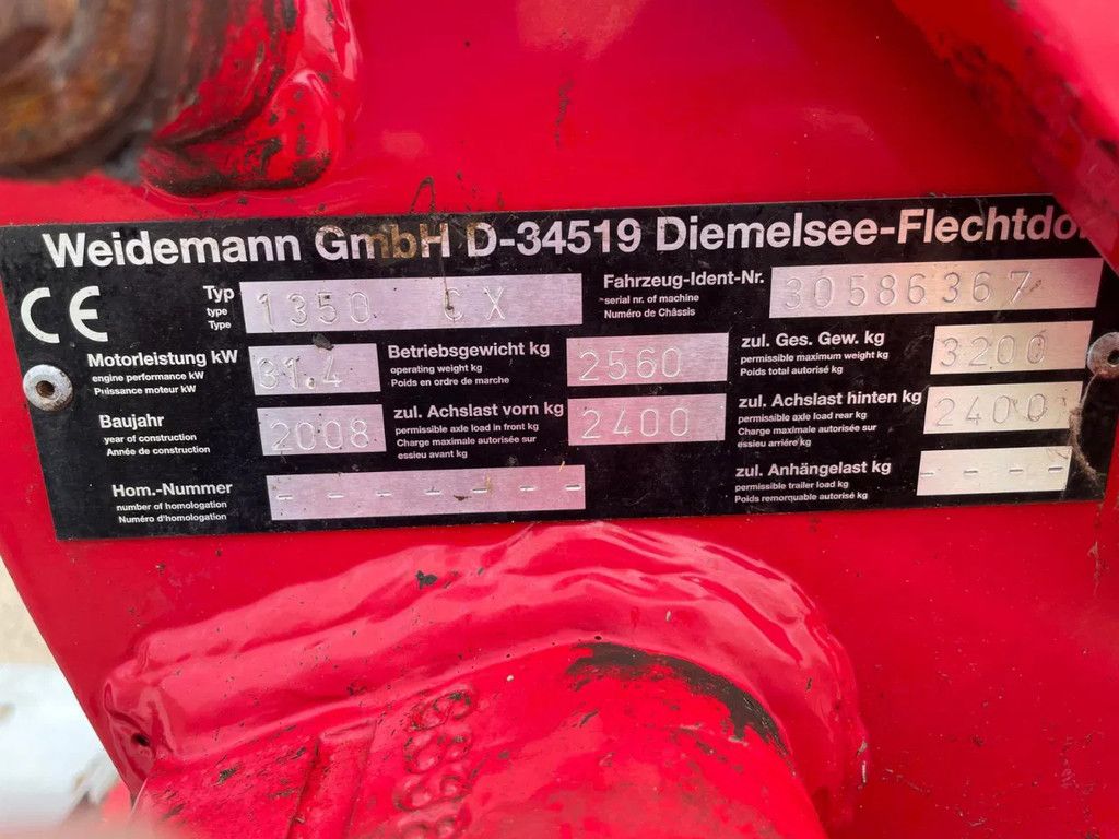 Weidemann 1350 Shovel Loader
