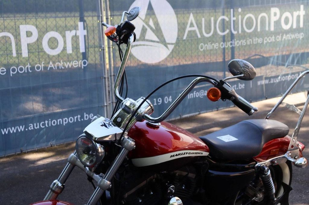 Motor Harley-Davidson Sporster XL1200 Custom Benzine 2013