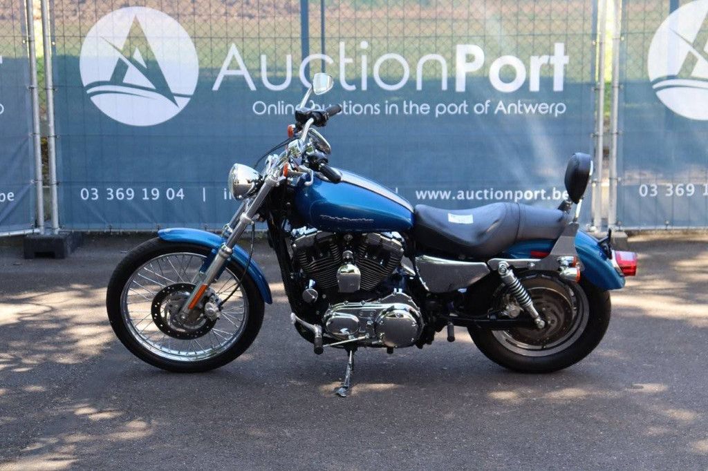 Motor Harley-Davidson Sporster XL1200 Custom Benzine 2014