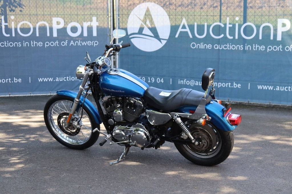Motor Harley-Davidson Sporster XL1200 Custom Benzine 2014