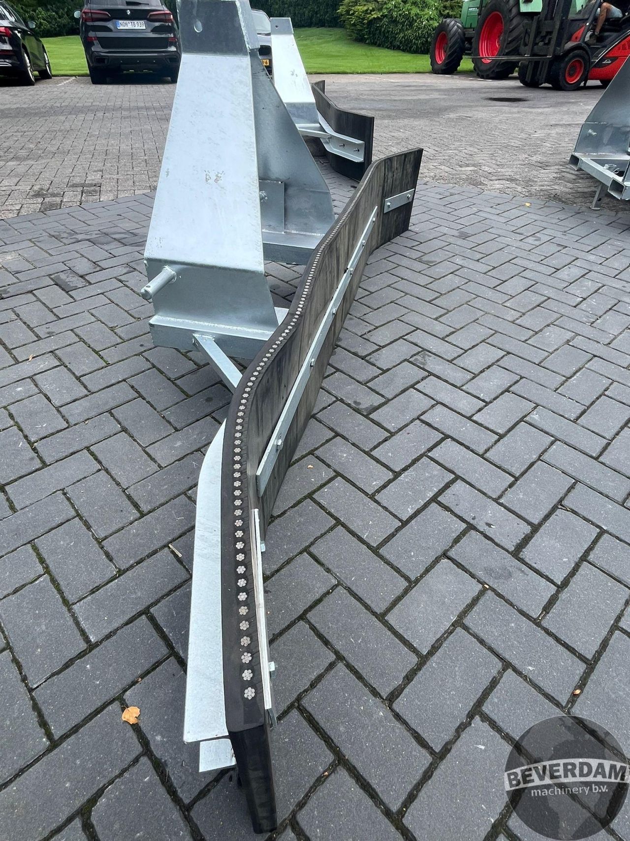 Rubberen schuif met lepelbevestiging