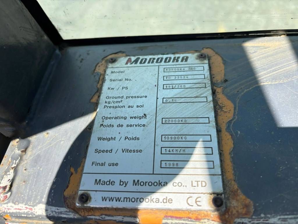 CAT Morooka 2200 - CAT 3306 Engine