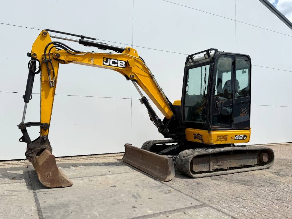 JCB 48Z-1 - Hammer Lines / Quick Coupler