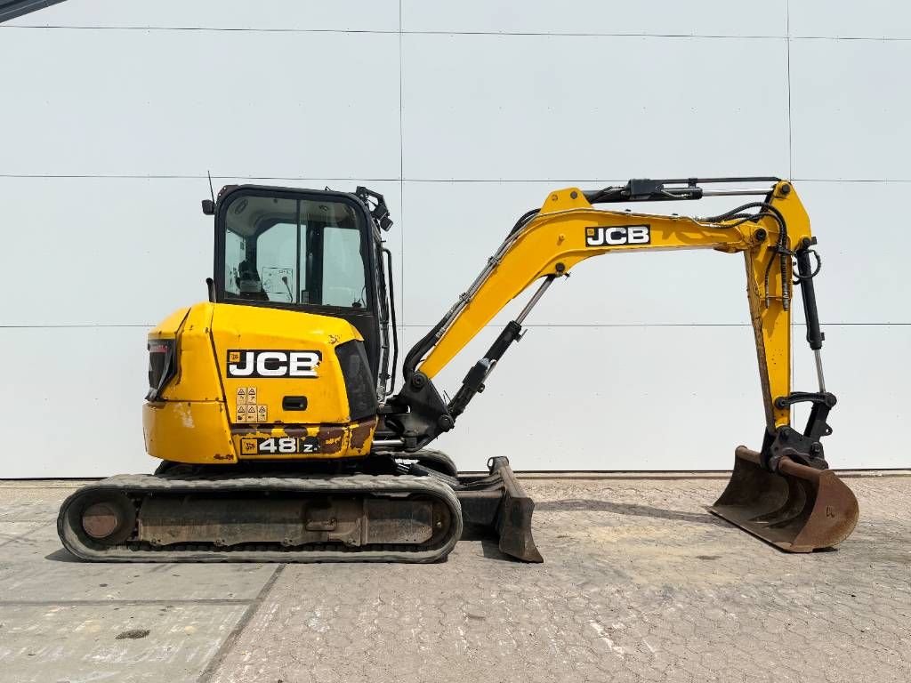 JCB 48Z-1 - Hammer Lines / Quick Coupler