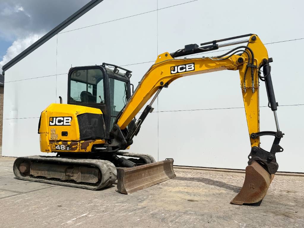 JCB 48Z-1 - Hammer Lines / Quick Coupler