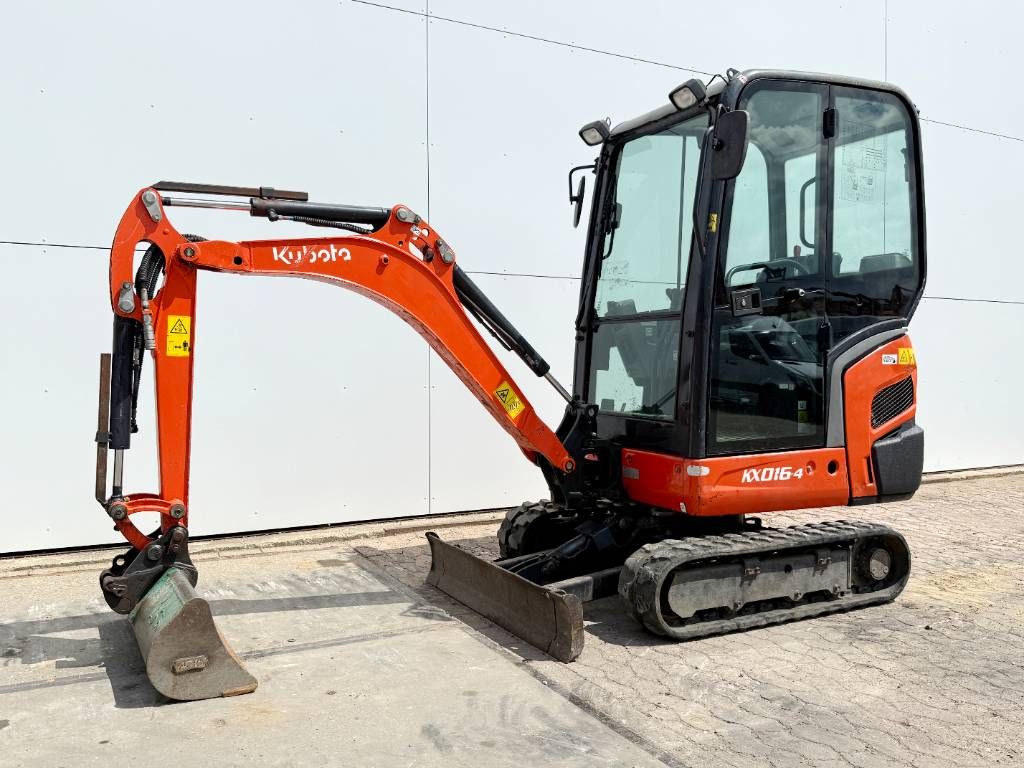 Kubota KX016-4 - Hammer Lines / Quick Coupler