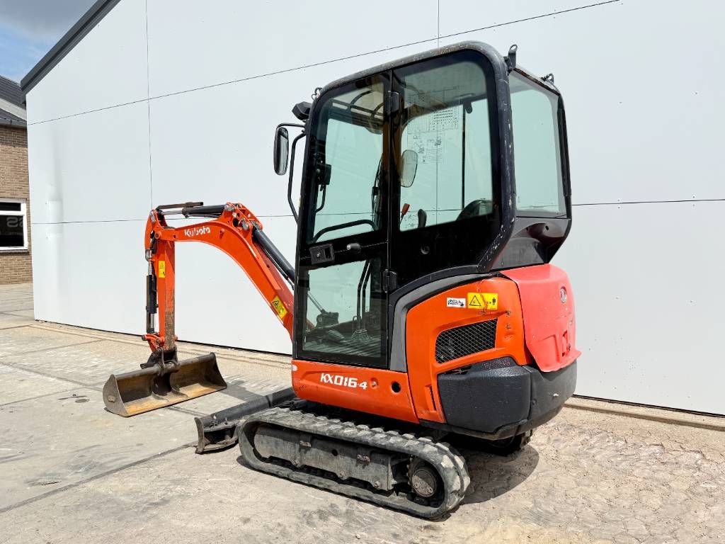 Kubota KX016-4 - Hammer Lines / Quick Coupler