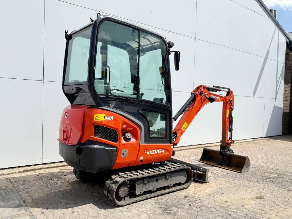 Kubota KX016-4 - Hammer Lines / Quick Coupler