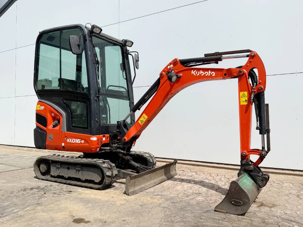 Kubota KX016-4 - Hammer Lines / Quick Coupler