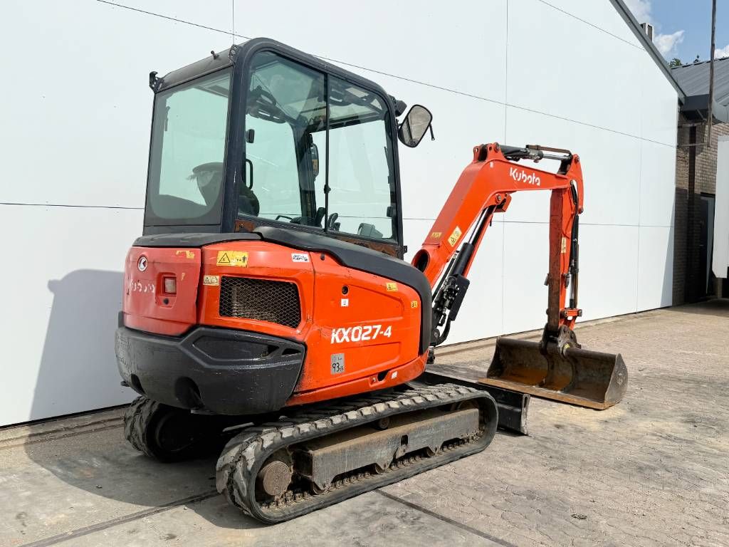 Kubota KX027-4 - Hammer Lines / Quick Coupler