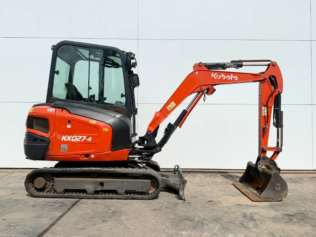 Kubota KX027-4 - Hammer Lines / Quick Coupler