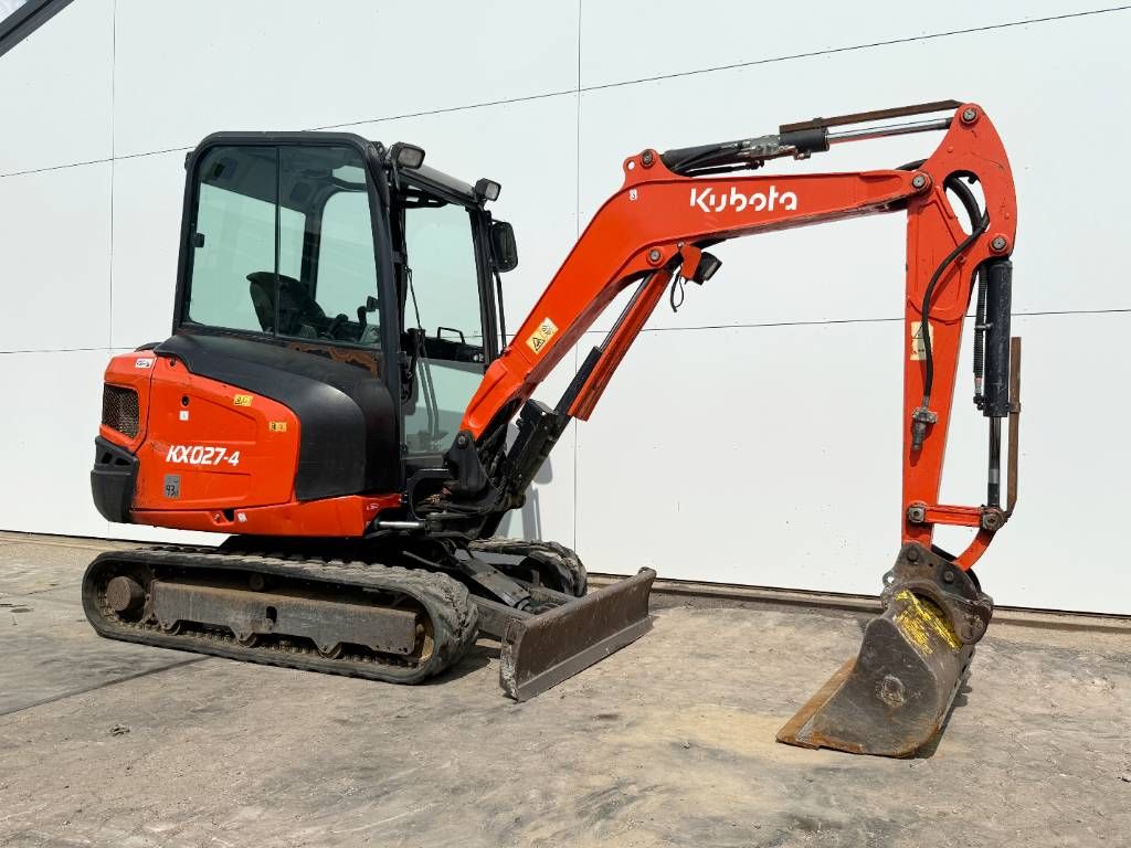 Kubota KX027-4 - Hammer Lines / Quick Coupler
