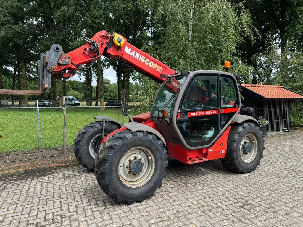 Manitou MLT 741-120 VERREIKER shovel