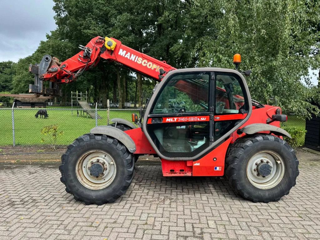 Manitou MLT 741-120 VERREIKER shovel
