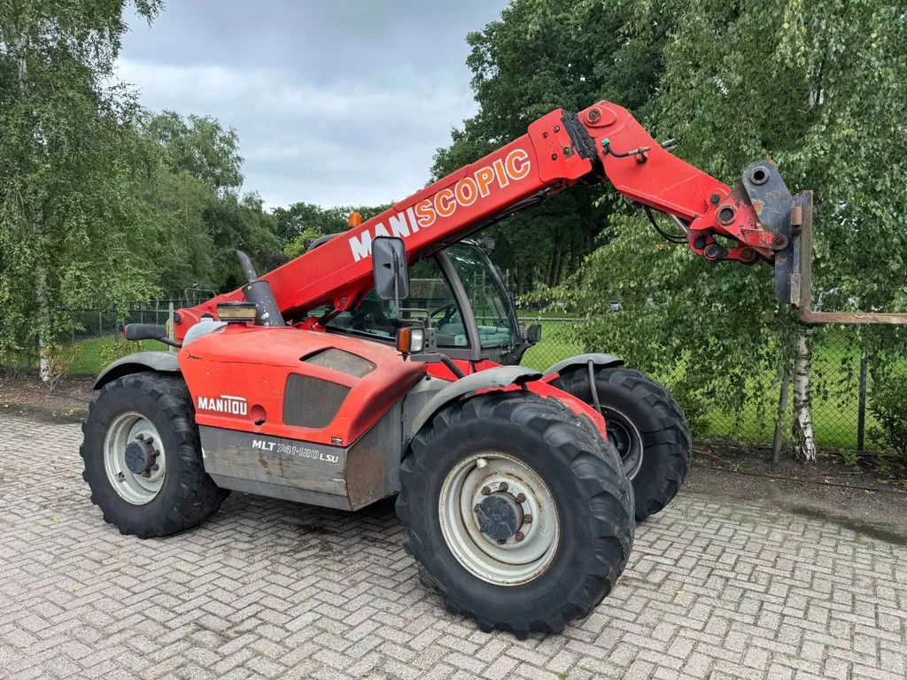 Manitou MLT 741-120 VERREIKER shovel