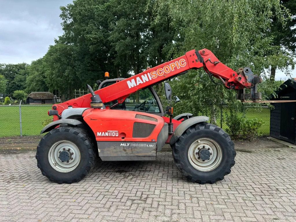 Manitou MLT 741-120 VERREIKER shovel