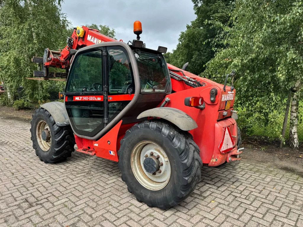 Manitou MLT 741-120 VERREIKER shovel