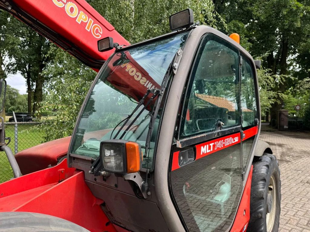 Manitou MLT 741-120 VERREIKER shovel