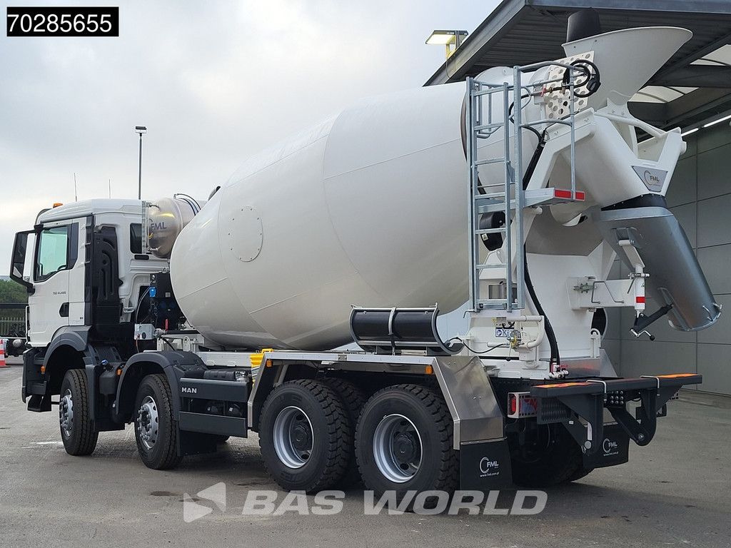 MAN TGS 41.480 8X4 NEW! 12m3 Mixer Retarder Steelsuspension Big-Axle Euro 6