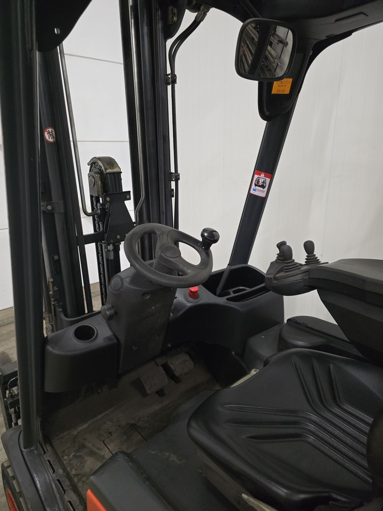 Linde E20L-01 Elektrische Heftruck | Triplo Freelift | 5.92m