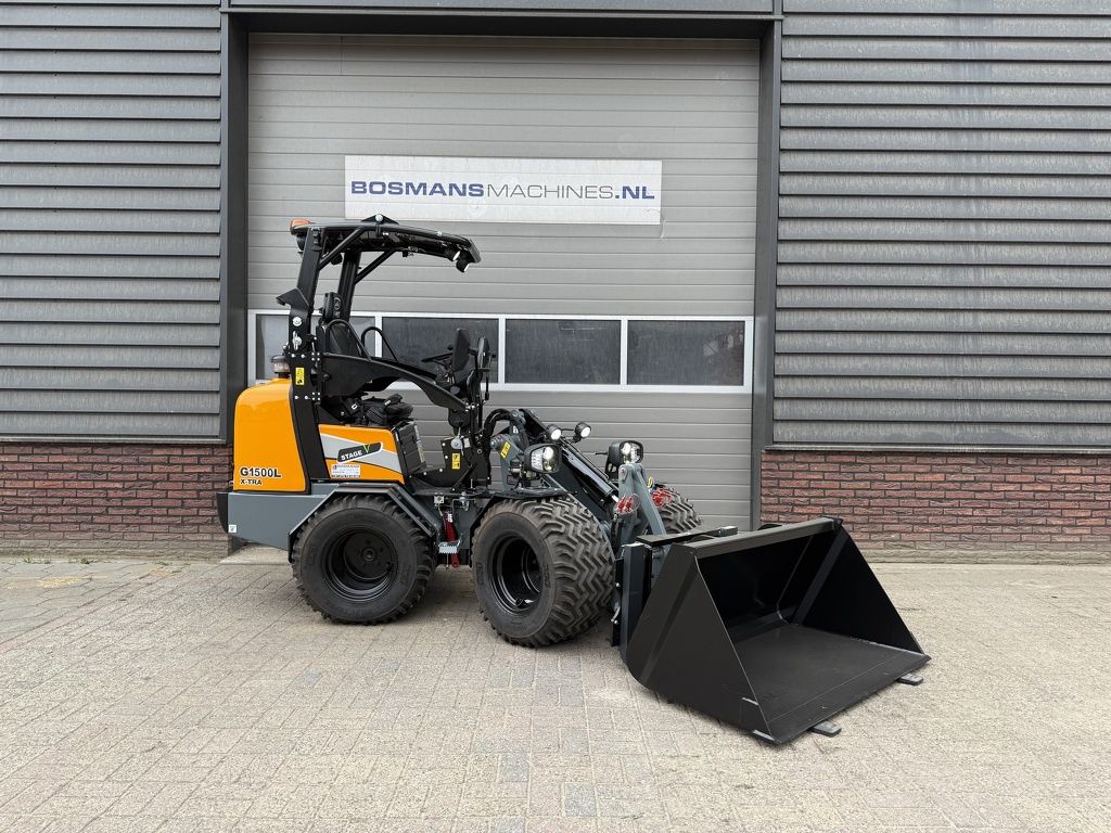 Giant G1500 L X-TRA minishovel TKD DEMO €495 LEASE giekvering