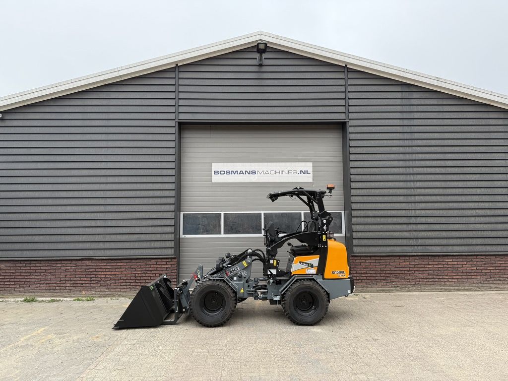Giant G1500 L X-TRA minishovel TKD DEMO €495 LEASE giekvering