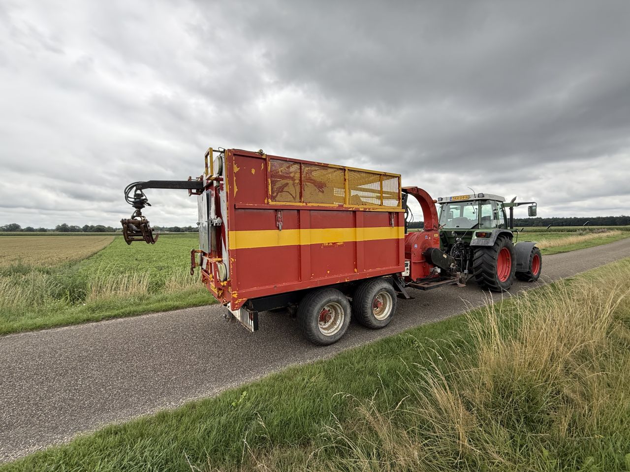 Snipper combi TP Lindana. Chipper combinatie. Versnipperaar