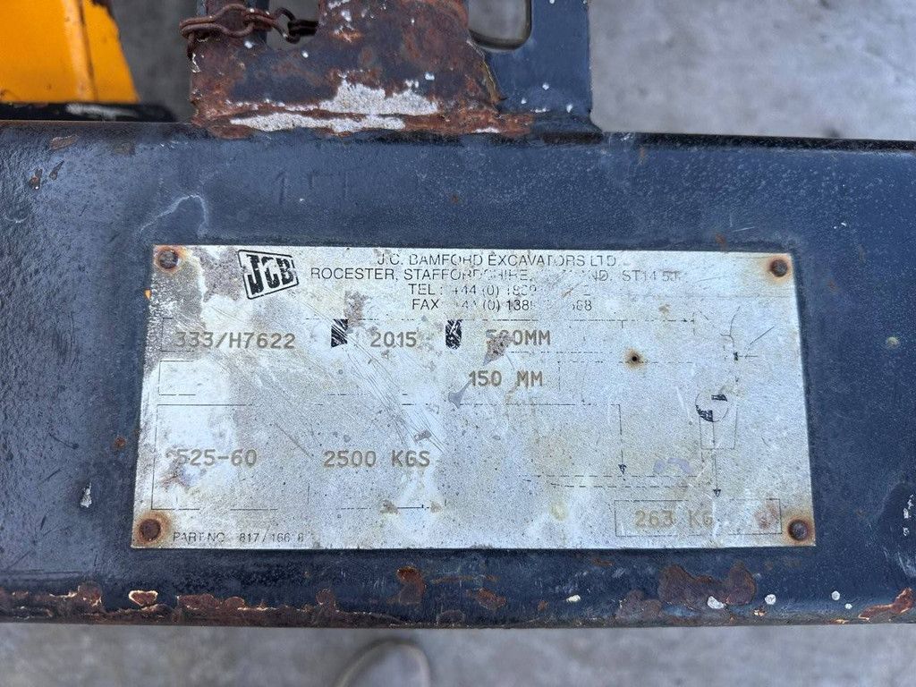 JCB 525-60 Diesel-Teleskoplader 2500 kg 7 m 2015