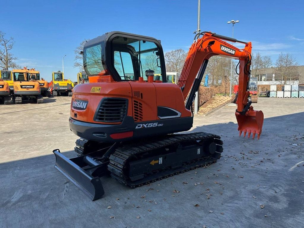 Rupsgraafmachine Doosan DX55-9C Diesel 2016