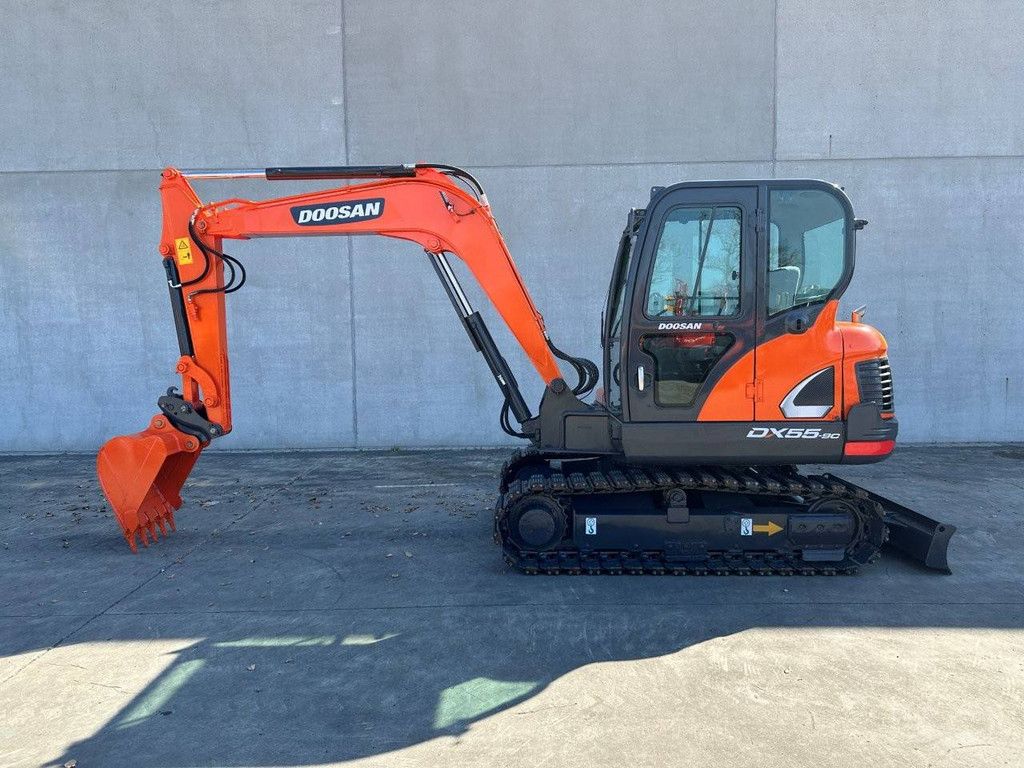 Rupsgraafmachine Doosan DX55-9C Diesel 2016