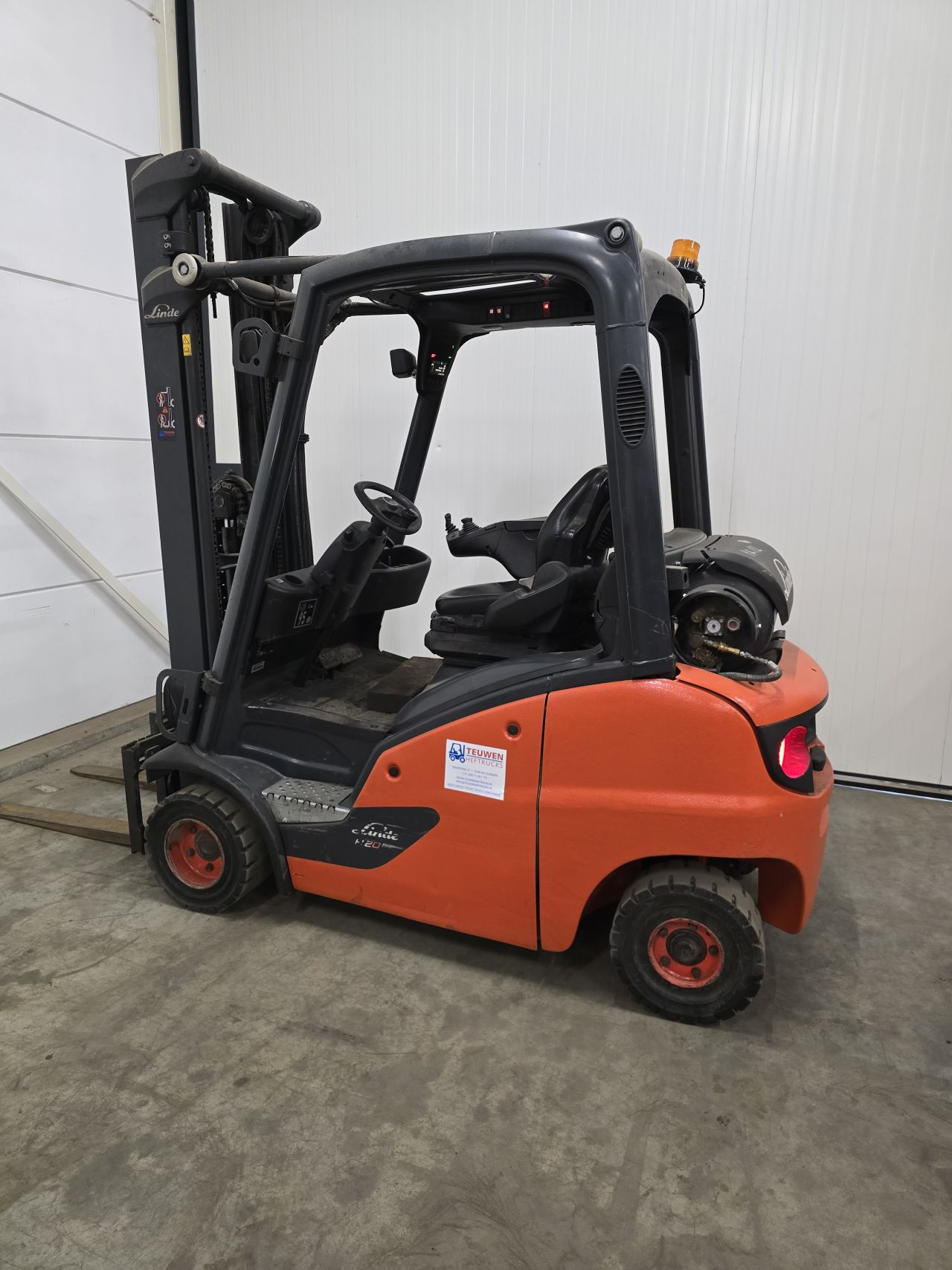 🔥 Linde H20T-01 LPG Heftruck | 2018 | Triplo Freelift | 5.47m